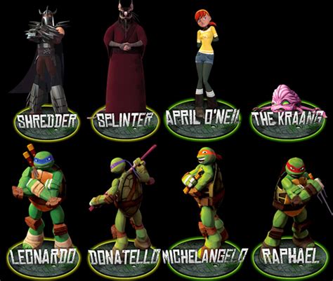 teenage mutant ninja turtles 2012 characters|tmnt 2012 female characters.